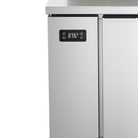 Table de préparation réfrigérée commerciale pour sandwichs et salades, en acier inoxydable 304, pour restaurant, café, cantine