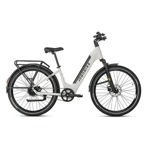 Vélo électrique urbain intelligent avec moteur 15Ah 36V250W, écran LCD, assistance au pédalage par <span class=keywords><strong>courroie</strong></span> en carbone, capteur de couple, frein à disque hydraulique - Product Image 1
