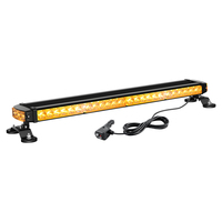 Barre lumineuse de signalisation LED de 26 pouces, 2W, IP67, étanche, avec 5 modes clignotants pour voiture, remorque et véhicules d'urgence