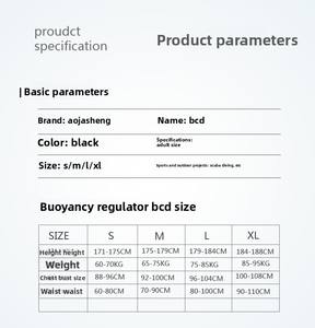 Équipement de <span class=keywords><strong>plongée</strong></span> : Sac à dos, Veste, Gilet de <span class=keywords><strong>plongée</strong></span>, Régulateur de <span class=keywords><strong>plongée</strong></span>, Gilet de compensation de flottabilité (BCD), Contrôleur de flottabilité - Product Image 5
