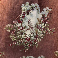 Rideaux occultants vintage imprimés tissés, à poche triangulaire pour tringle, du sol au plafond, en polyester écologique, sur mesure, toutes saisons