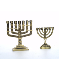 Israël Jérusalem terre sainte candélabre décoration repère touristique Souvenir Zinc alliage artisanat décoration