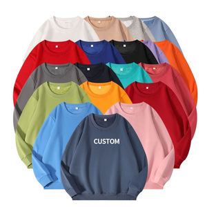 เสื้อฮู้ดดี้ผู้ชายคุณภาพสูง 360 กรัม พิมพ์โลโก้ได้ตามสั่ง ไซส์ใหญ่พิเศษ คอกลม ขายส่ง เสื้อสเวตเชิ้ตไซส์พลัส - Product Image 1