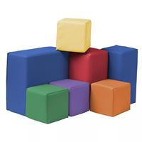Éducation précoce 7 pièces éponge mousse Pit blocs de construction ensemble jeu doux pour les enfants