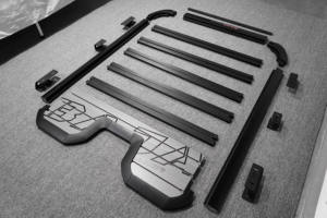 YUHANG Portapacchi per Auto Accessori Esterni Piattaforma Tetto Scaletta Laterale Box Laterale per <span class=keywords><strong>Land</strong></span> <span class=keywords><strong>Rover</strong></span> <span class=keywords><strong>Discovery</strong></span> 3/4 - Product Image 3