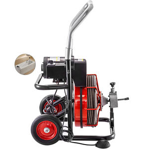 Nouvelle machine <span class=keywords><strong>électrique</strong></span> automatique de nettoyage de canalisations robuste, déboucheur de tuyaux à eau froide, équipement de plomberie - Product Image 5