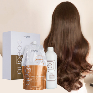 Líquido Alisador de Cabello OEM al Mejor Precio, 800ml*2, Alisado Natural Sin Lye, Para Todo Tipo de Cabello, Uso Profesional - Product Image 4