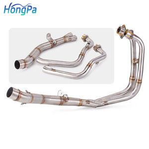 Silencieux d'Échappement à <span class=keywords><strong>Coude</strong></span> Modifié en Acier Inoxydable pour <span class=keywords><strong>Moto</strong></span> Yamaha Yzf-R3 R25 Mt03 R3 - Product Image 3