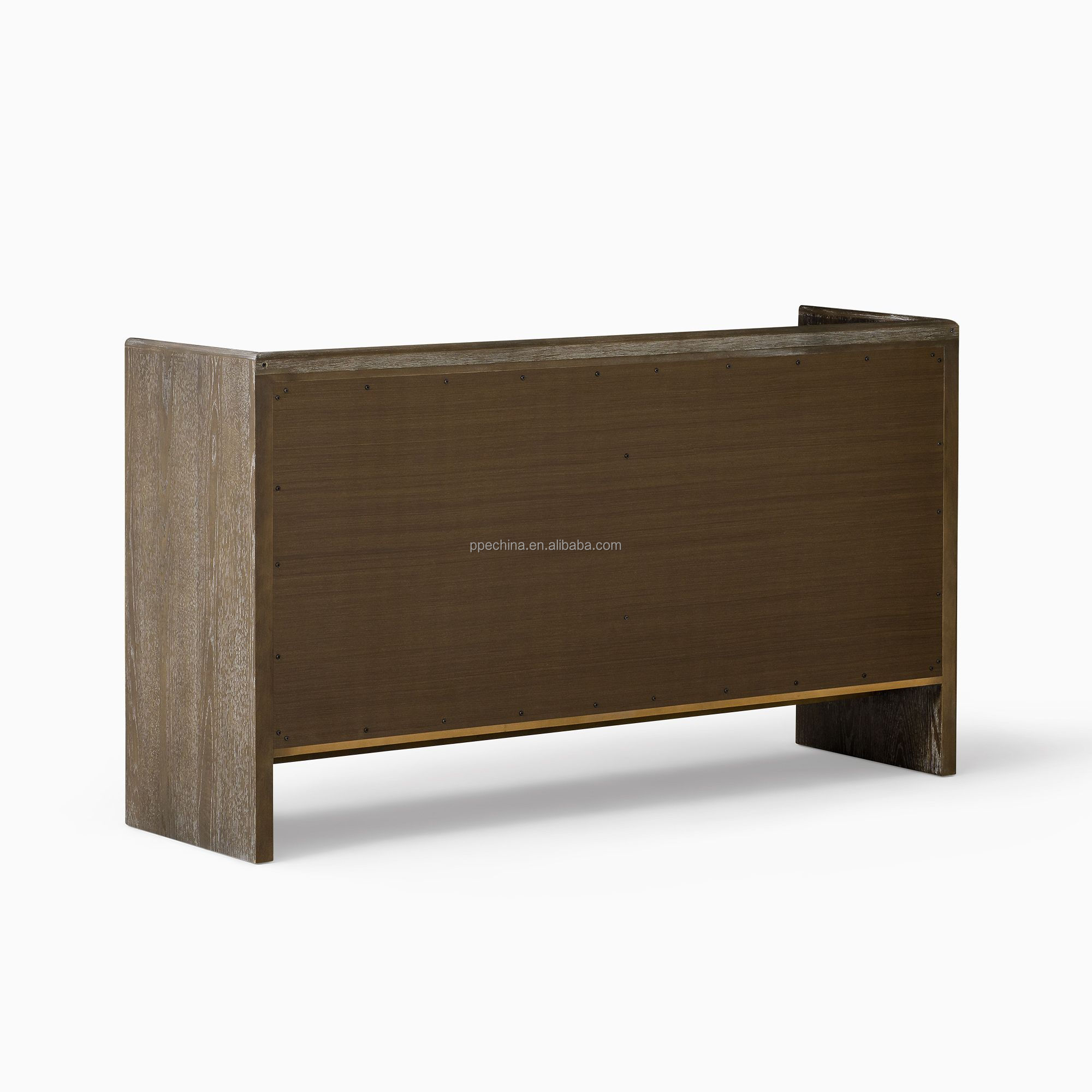 High Quality Oak Cabinet Wooden Material Solid Wood Cabinet Modern Style 6-Drawer Dresser Living Room Furniture for Home