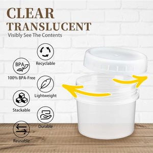 Vaso Desechable Transparente para Postres con Sello Interior, Apto para Microondas, Envase de Plástico PP para Bebidas Frías y Yogur - Product Image 6