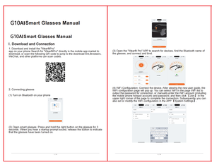 Occhiali da Sole Smart AI Camera Meta Leggeri e alla Moda con Protezione UV per Uso Esterno, Stile Wayfarer, Registrazione Audio e Video Bluetooth - Product Image 6