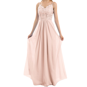 Femme dame été bal chic formel quinceanera élégant <span class=keywords><strong>Vintage</strong></span> dentelle soirée <span class=keywords><strong>demoiselle</strong></span> <span class=keywords><strong>d</strong></span>'<span class=keywords><strong>honneur</strong></span> mariage longues robes - Product Image 4