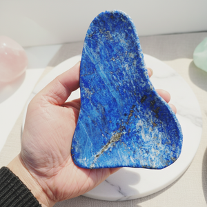 Bol en <span class=keywords><strong>Lapis</strong></span> Lazuli en Gros, Ornements Irréguliers, Vase Sacrificial de Divination, <span class=keywords><strong>Pierre</strong></span> de Guérison en Cristal pour la Décoration Intérieure - Product Image 1