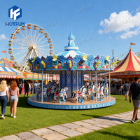 Manège d'attraction intérieur/extérieur 36 places pour parcs d'attractions et centres commerciaux
