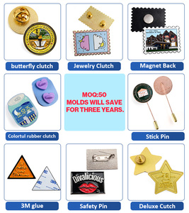 Fabricants Chinois de <span class=keywords><strong>Pin</strong></span>'s, Épinglettes Personnalisées en Émail Souple, Logo Métallique avec Carte de Support - Product Image 6