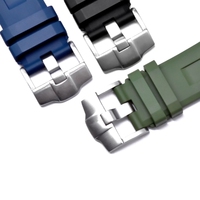 Luxus FKM Gummi Uhren armband für AP Uhr 15703 15710 26703 28mm Fluor FKM Gummi Uhren armband