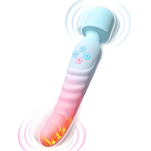 G vibratore a bacchetta vibratore a bacchetta vibratore Sex Toys per donne che riscaldano la bacchetta massaggiatore clitorideo stimolatore Dildo giocattoli sessuali per adulti - Product Image 1