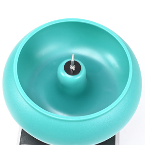 Polisseuse vibrante de 17 pouces pour la finition et le débavurage des bijoux en or et en argent, bol en acier inoxydable de 12 L - Product Image 3