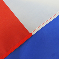 Drapeau à main Offre Spéciale polyester de haute qualité, design personnalisé, 30x45cm, matériau durable, drapeau de France avec poteau en bois, 100%
