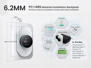 Xzj tuya Thông Minh Nhiệt 230V Gas Nồi Hơi Máy Nước Nóng Với Wifi Cho Nhà Văn Phòng Thiết Kế Hiện Đại - Product Image 4