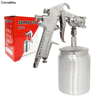 Pistol Semprot Cat Profesional Tahan Lama W71, Kapasitas 600ml, Sistem Siphon
