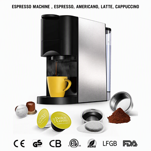 Machine à café 4 en 1 19Bar compatible avec les capsules NS DG, café moulu, dosettes ESE 44 mm, machine à expresso à portion individuelle - Product Image 4