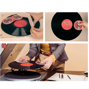 Almohadilla Protectora de Vinilo para Discos, Antideslizante, Sin Huellas, Accesorio de Audio para el Hogar, en Oferta - Product Image 6