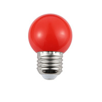 2022 ampoules de couleur Led décoration G45 B22/E27 1W-3W LED décorations de noël ampoule de couleur SMD ampoule de couleur pratique