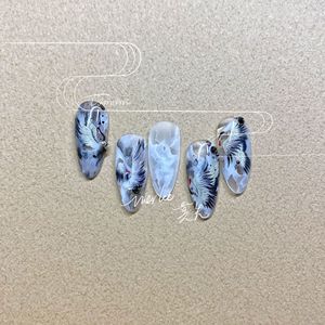 Pegatina Tomoni estilo chino Grulla <span class=keywords><strong>de</strong></span> Corona Roja nube propicia Lotus Nail Art encanto decoración <span class=keywords><strong>de</strong></span> <span class=keywords><strong>uñas</strong></span> - Product Image 4