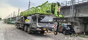 Grue mobile d'occasion Zoomlion 80 tonnes à flèche télescopique, moteur Weichai, pompe hydraulique Hengli 30 tonnes, moteur, boîte de vitesses Kato - Product Image 3