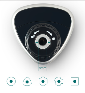 <span class=keywords><strong>Taille</strong></span>-crayons électrique manuel Portable, 2 Modes, aiguisoir de crayons multifonctionnel <span class=keywords><strong>à</strong></span> piles pour l'école et le bureau - Product Image 6