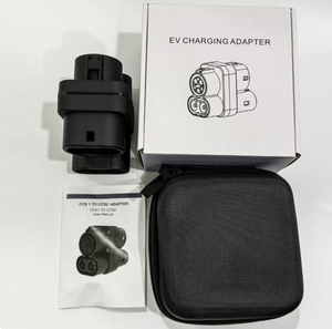 Adaptador CCS1 a CCS2 400A AC+DC para Vehículos Eléctricos Europeos Tesla Model 3 Y Mercedes-Benz MG ZS BMW IX I3 BYD Fiat Hatchback Kia CUPRA - Product Image 5