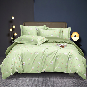 Trẻ Em Bộ Đồ Giường Thiết Lập Với Hoa Và Gấu Mô Hình Cho Trẻ Em Giường Duvet Cover Và Gối Sham - Product Image 2