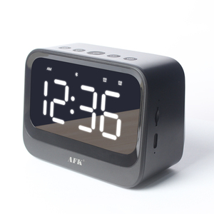 Nuevo Producto BT529 Mini Reloj Despertador Digital <span class=keywords><strong>con</strong></span> Altavoz <span class=keywords><strong>Bluetooth</strong></span>, Bajos Potentes, Manos Libres, Reloj Inalámbrico para Niños - Product Image 4