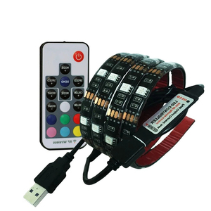 Usb LED Light Strip điều khiển 5 V 5050 <span class=keywords><strong>RGB</strong></span> IR RF từ xa điều khiển không dây IP65 đánh giá 17-24 Key từ xa cho dải ánh sáng 5 V - Product Image 5