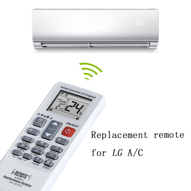 I-remote ACR811 Remote Replacement for lg air Conditioner air Conac Remote Control with Function Keys As Original