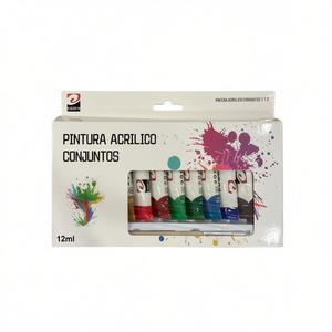 Set di Colori Acrilici 12ml, Kit di Pittura Artistica - Product Image 2