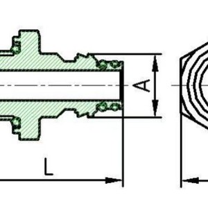 Copper <b>Connector</b> M16X1.5 15mm Threaded Fitting For Heavy Duty Truck Fuel Line <b>Quick</b> Connect - Product Image 2