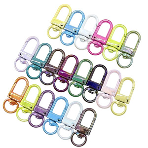 Gancho para Llavero de Aleación de Zinc de 32 mm, Rojo, Colorido, Colgante para Bolsa, Accesorio de Joyería DIY - Product Image 3