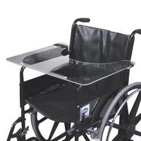 Tablette pour fauteuil roulant VONVIK facile à nettoyer, transparente, en acrylique