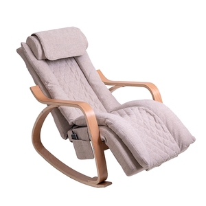 Luxuriöser tragbarer Schaukel-Massagestuhl für das Wohnzimmer mit Vibrations- und Wärmefunktion, Relax-Liegestuhl mit Nacken- und Rückenknetfunktion, Bluetooth, Baumwoll-Leinen - Product Image 2