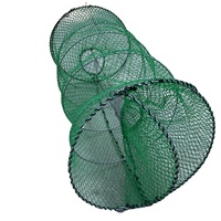 Trampa Plegable de 70cm * 140cm para Pescado, Camarones y Langostas, Trampa de Pesca en el Mar Profundo para Bacalao y Ling