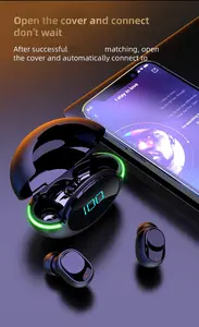 Hot Y80 TWS Ohrhörer Touch Control Sports Wireless 5.0 In-Ear-LED-Display Gaming Music Headset Ohrhörer-Ohrhörer