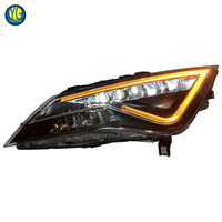 YU GUANG para Volkswagen Seat Leon MK3, Faro Delantero 5F LED 2013-2020, Actualización de Accesorios VW, Lámpara Delantera para Coche, Faro para Seat Leon