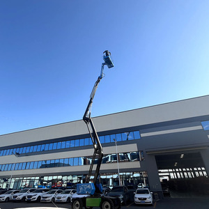 Nouvelle Plateforme de Travail Aérien Électrique à Flèche Télescopique en Acier Certifiée CE Chine LEO, Montacargas de Construction Autonome, Type <span class=keywords><strong>Location</strong></span> - Product Image 2