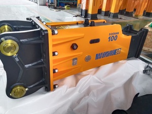 Wholesale for SB100 Box Type Silenced Hydraulic Breaker Hammer 25-30 Ton Excavator Construction Use 135mm Chisel Yellow 1 - Product Image 2