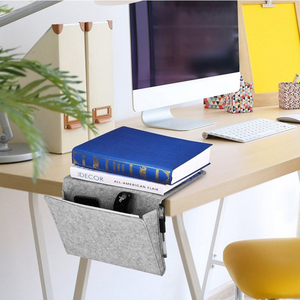 Multifunctional Custom logo Printing Bed Storage Bag <strong>Sofa</strong> Organizer Bags Hanging Felt Bedside <strong>Caddy</strong> - Product Image 4