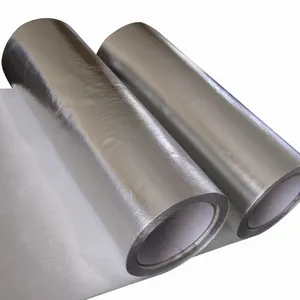 Reflective Vapor Barrier Aluminum Foil Fiberglass Thermal Insulation Cloth