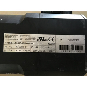 เซอร์โวมอเตอร์ DANAHER รุ่น DBL4N00530-03M-000-S40 สำหรับงานอัตโนมัติที่ใช้สแตนเลส - Product Image 2