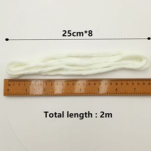 30 couleurs Mopfly 2m un sac Caddisfly nymphes vers segmentés mouches de pêche mouche attachant vadrouille mouche corps matériel Mopfly Chenille - Product Image 3